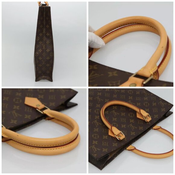 LOUIS VUITTON Monogram Sac Plat Hand Bag M51140 LV Auth EC550 - Picture 16 of 16
